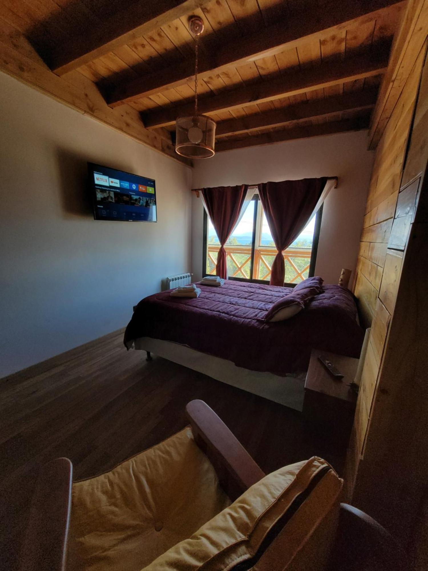 Dpto Tipo Cabana Con Vista Al Lago Appartement Bariloche Buitenkant foto